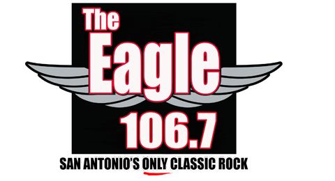 106.7 The Eagle - San Antonio's Only Classic Rock Logo